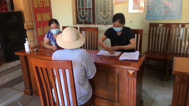 Quốc Oai khẩn trương chi trả cho các đối tượng theo Nghị quyết 15 của HĐND Thành phố 